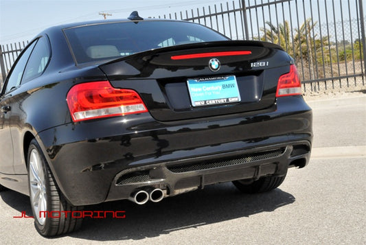 BMW E82 E88 M Sport Performance Carbon Fiber Rear Diffuser - JL Motoring