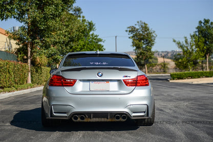 BMW F80 F82 F83 M3 M4 3D Carbon Fiber Rear Diffuser