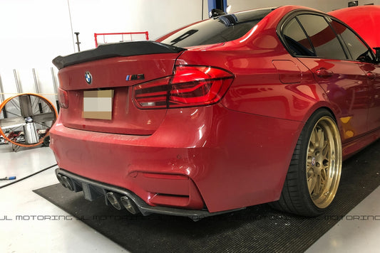 BMW F80 F82 F83 M3 M4 GT Carbon Fiber Rear Diffuser