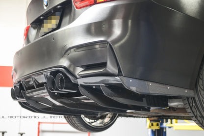 BMW F80 F82 F83 M3 M4 Varis Style Carbon Fiber Rear Diffuser