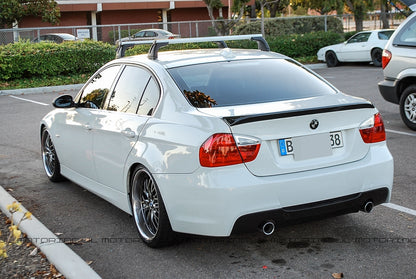 BMW Carbon Fiber Rear Diffuser - E90 3 Series M-Tech - JL Motoring