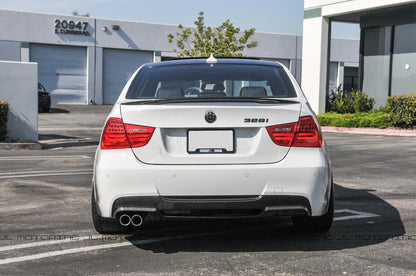 BMW E90 E91 3 Series 328 335 M Sport Carbon Fiber Rear Diffuser 