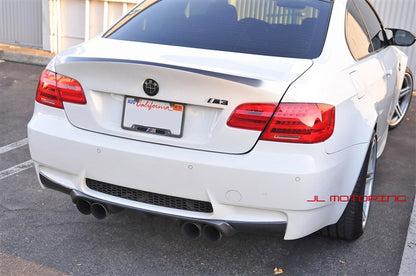 BMW E92 E93 M3 Type I Carbon Fiber Rear Diffuser - JL Motoring