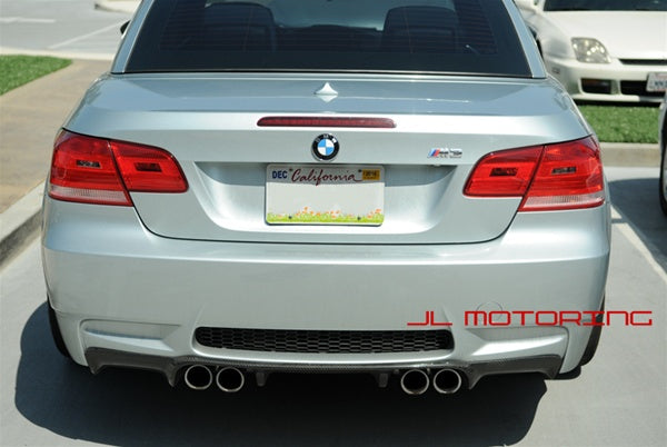 BMW E92 E93 M3 3D Style Carbon Fiber Rear Diffuser - JL Motoring