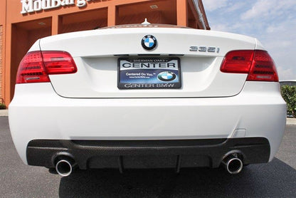 BMW E92 3 Series M Sport Performance Style Carbon Fiber Rear Diffuser - JL Motoring