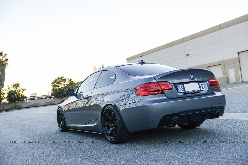 BMW E92 3 Series M Tech Performance Style Carbon Fiber Rear Diffuser