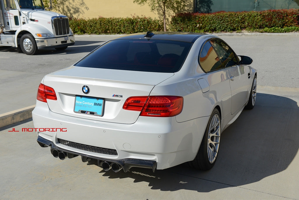 BMW E92 E93 M3 Type IV Carbon Fiber Rear Diffuser - JL Motoring