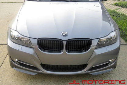 BMW Matte Black Front Grilles - E90 E91 LCI 3 Series 2009+ - JL Motoring
