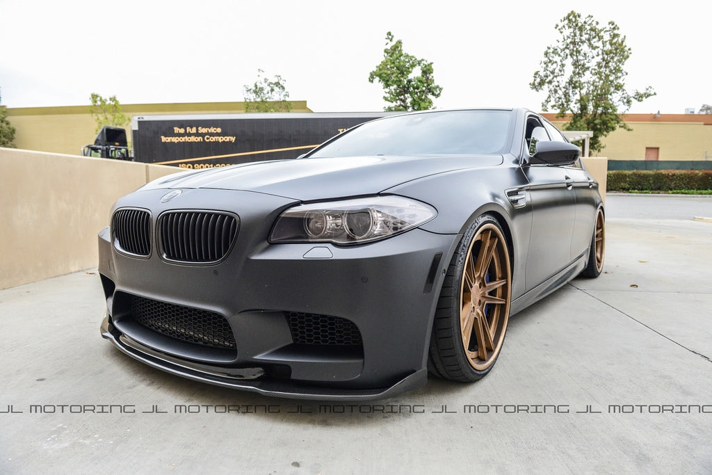 BMW F10 M5 V1 Carbon Fiber Front Spoiler