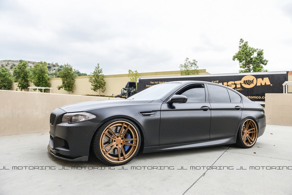 BMW F10 M5 V1 Carbon Fiber Front Spoiler