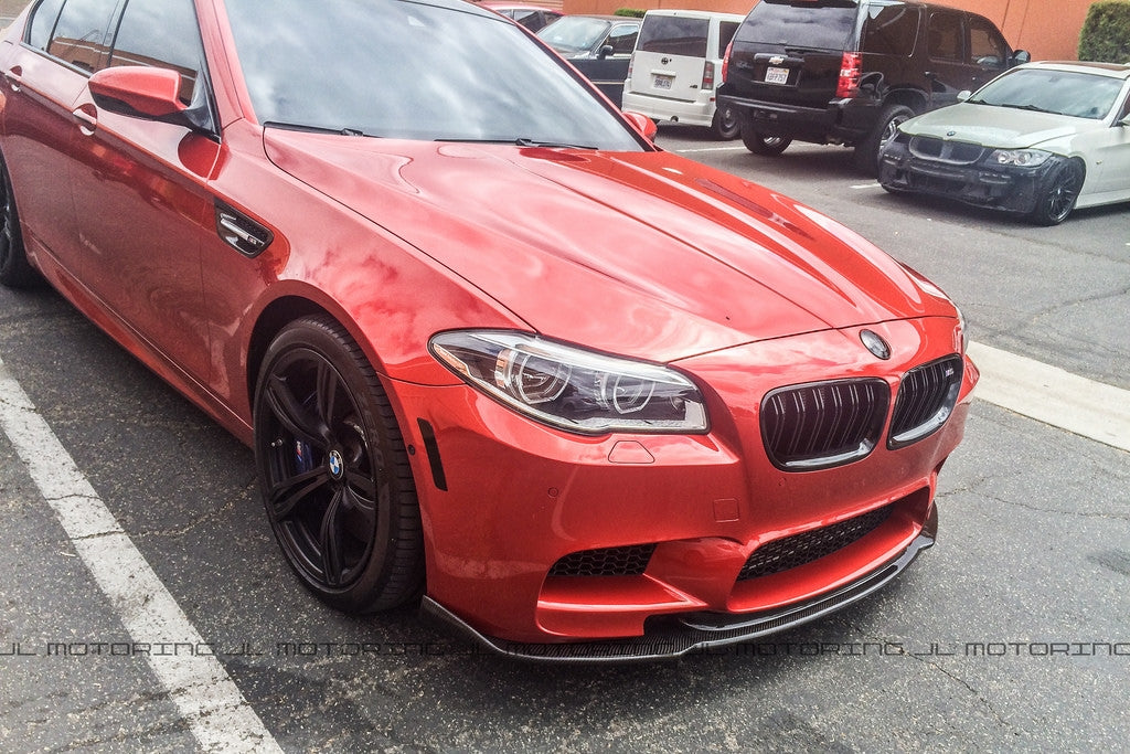 BMW F10 M5 V1 Carbon Fiber Front Spoiler