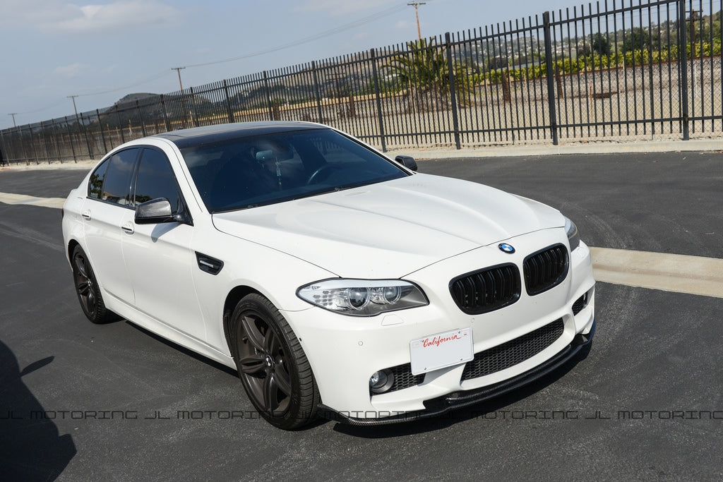 BMW F10 M5 V1 Carbon Fiber Front Spoiler