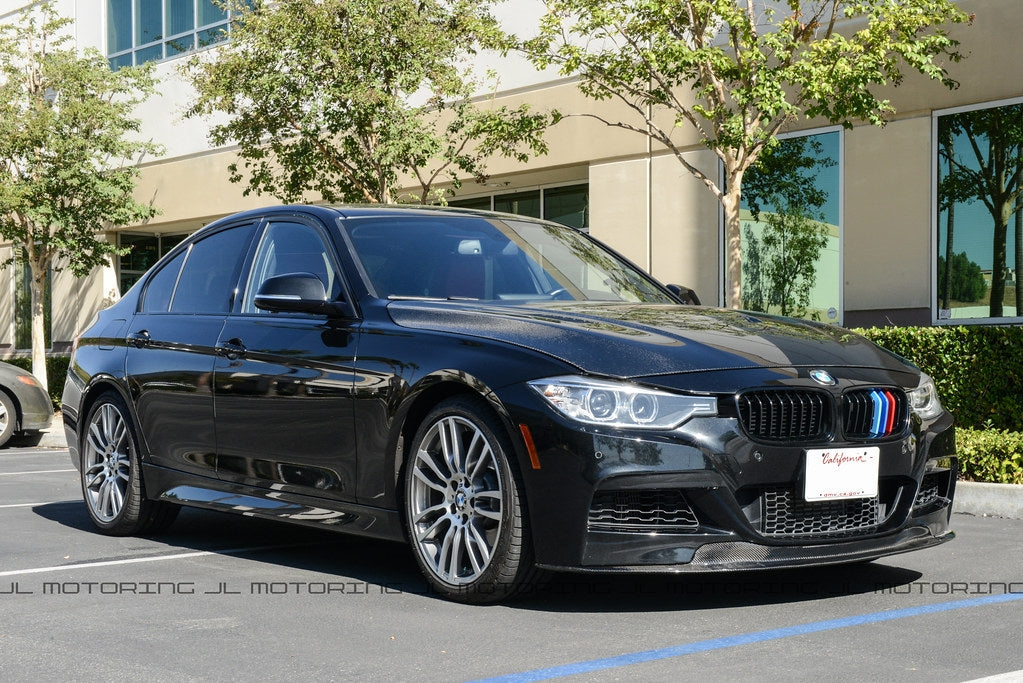 BMW F30 3 Series M Sport Carbon Fiber Front Lip