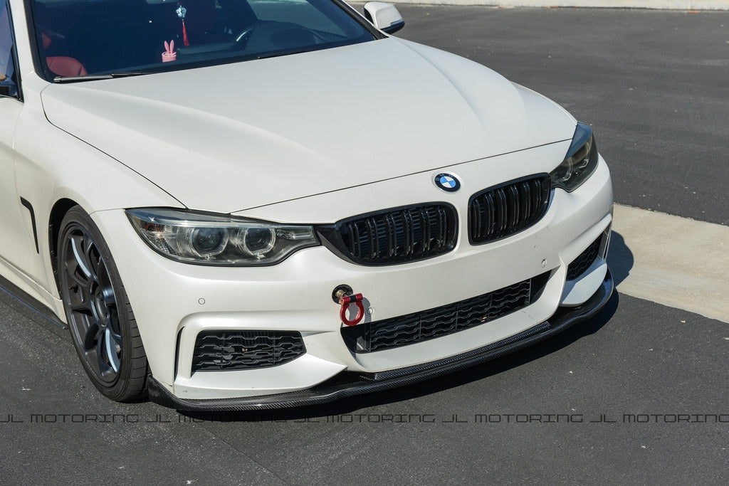 BMW F32 4 Series M Sport V3 Carbon Fiber Front Lip