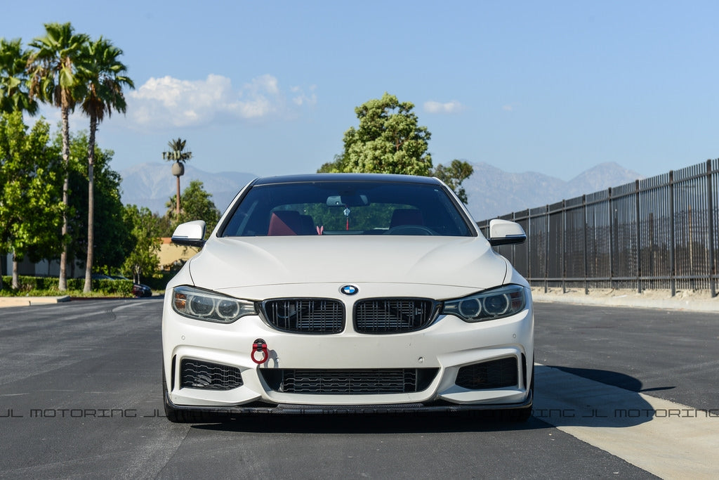 BMW F32 4 Series M Sport V3 Carbon Fiber Front Lip