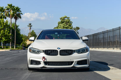 BMW F32 4 Series M Sport V3 Carbon Fiber Front Lip