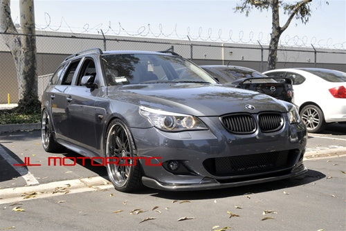 BMW E60 M Sport Carbon Fiber Front Spoiler - JL Motoring