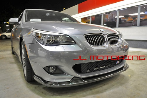 BMW E60 M Sport Carbon Fiber Front Spoiler - JL Motoring