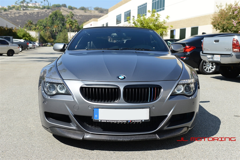 BMW E63 M6 Carbon Fiber Front Lip - JL Motoring