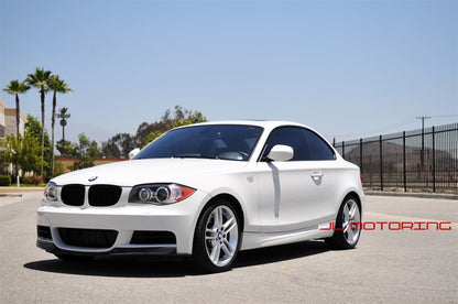 BMW E82 E88 M Tech Carbon Fiber Front Lip - JL Motoring