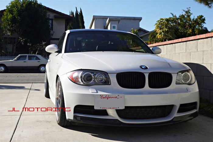 BMW E82 E88 M Tech Carbon Fiber Front Lip - JL Motoring