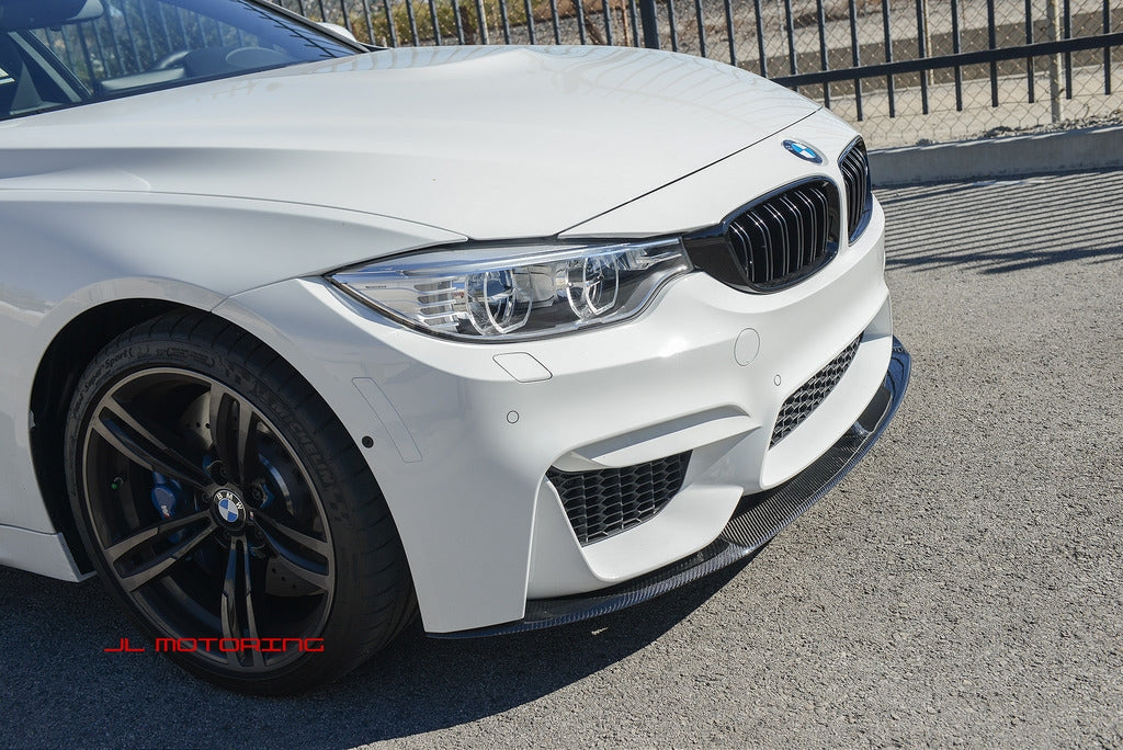 BMW F80 F82 F83 M3 M4 Performance Carbon Fiber Front Lip - JL Motoring