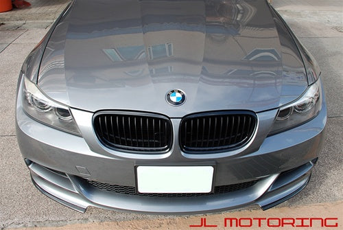 BMW E90 3 Series Performance Bumper Carbon Fiber Front Splitters - JL Motoring