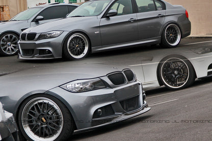 BMW E90 E91 3 Series LCI M Sport Carbon Fiber Front Lip
