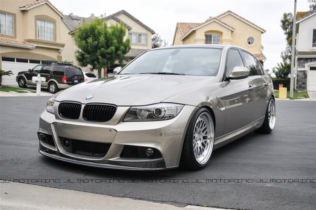 BMW E90 E91 3 Series LCI M Sport Carbon Fiber Front Lip