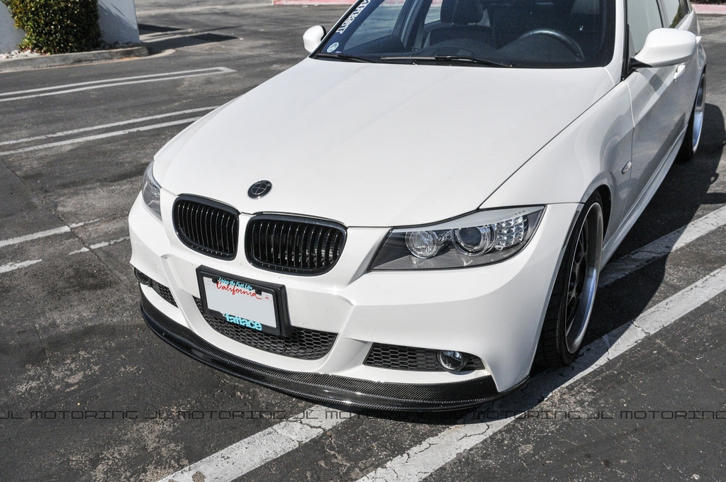 BMW E90 E91 3 Series LCI M Sport Carbon Fiber Front Lip