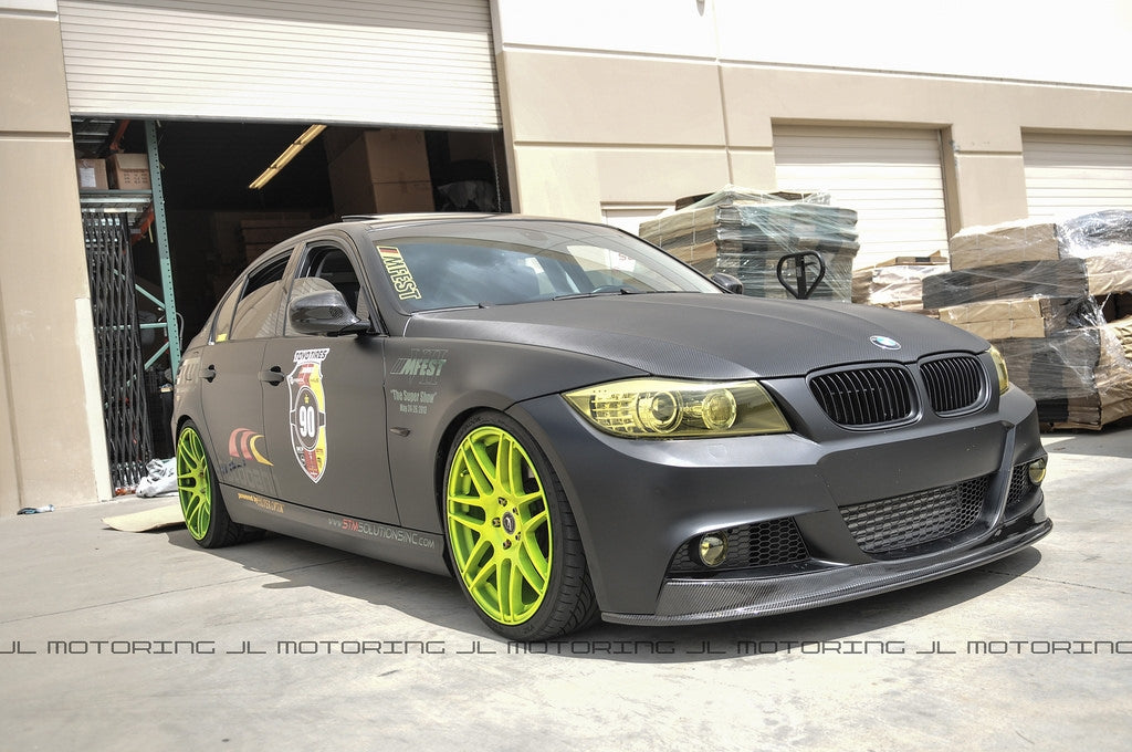 BMW E90 E91 3 Series LCI M Sport Carbon Fiber Front Lip