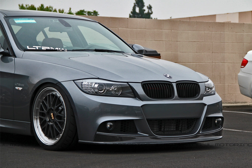 BMW E90 E91 3 Series LCI M Sport Carbon Fiber Front Lip