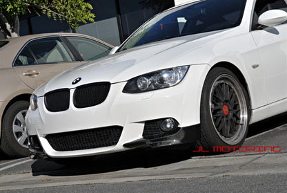 BMW E92 E93 3 Series M Sport Carbon Fiber Front Splitters - JL Motoring