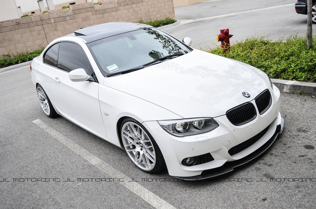BMW E92 E93 3 Series M Sport Carbon Fiber Front Spoiler