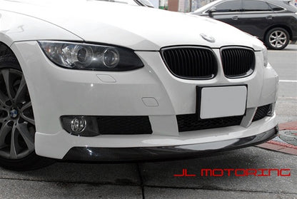 BMW E92 E93 3 Series Carbon Fiber Front Aero Spoiler - JL Motoring