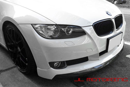 BMW E92 E93 3 Series Carbon Fiber Front Aero Spoiler - JL Motoring