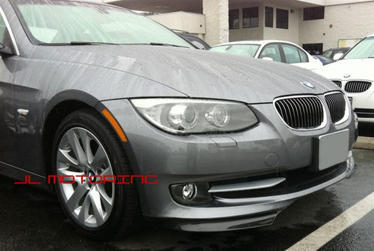 BMW E92 LCI 3 Series Performance Style Carbon Fiber Front Splitters - JL Motoring