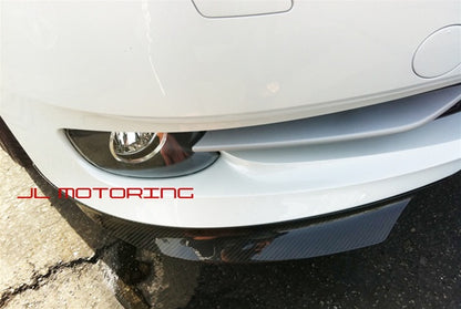 BMW E92 LCI 3 Series Performance Style Carbon Fiber Front Splitters - JL Motoring