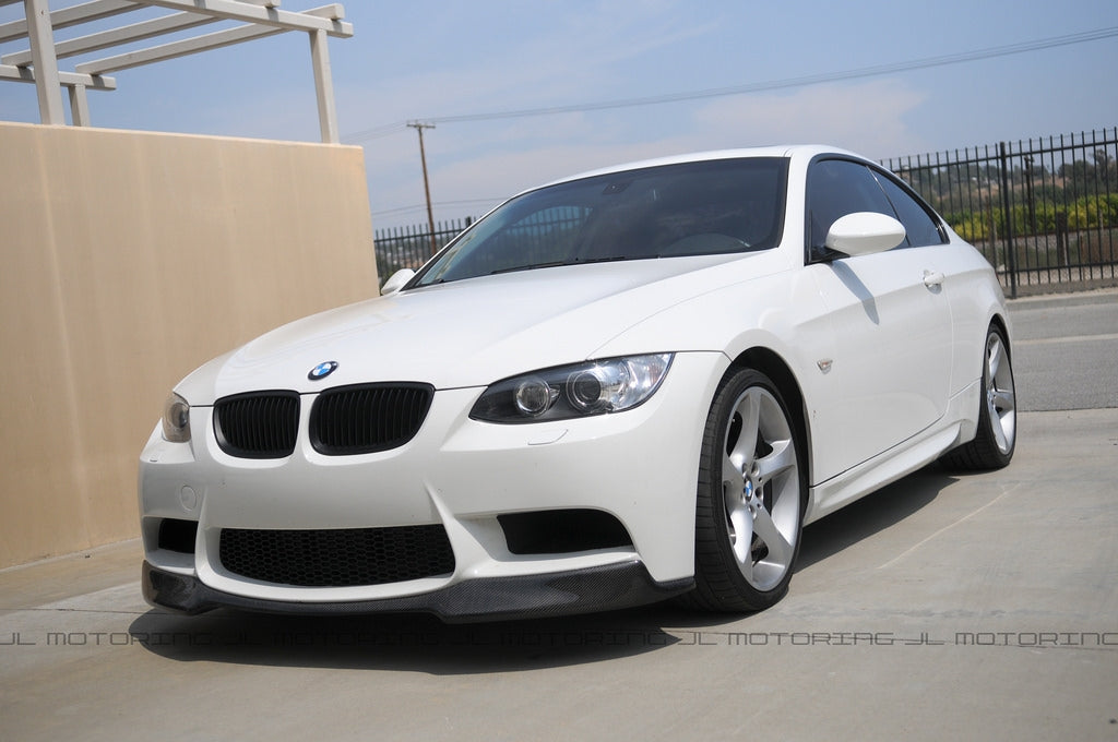 BMW E92 E93 3 Series M3 Style Bumper Carbon Fiber Front Lip