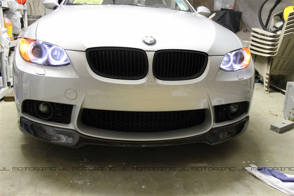BMW E92 E93 3 Series M3 Style Bumper Carbon Fiber Front Lip