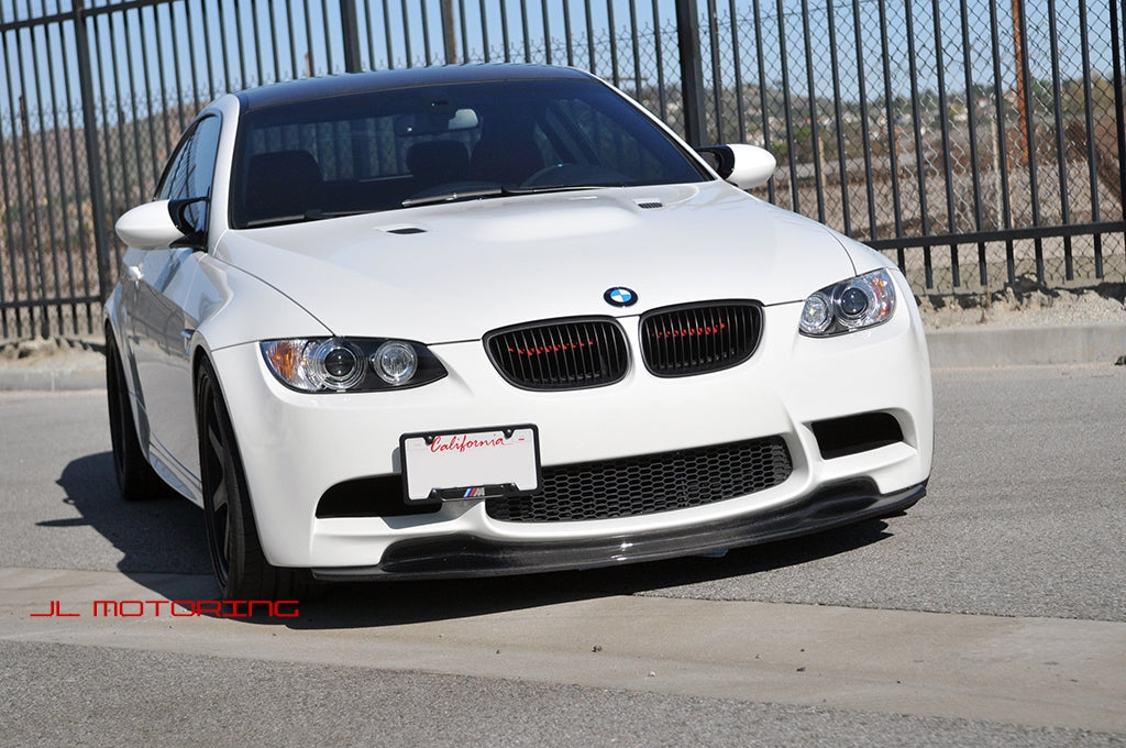 BMW E9X M3 GTS Style Carbon Fiber Front Lip - JL Motoring