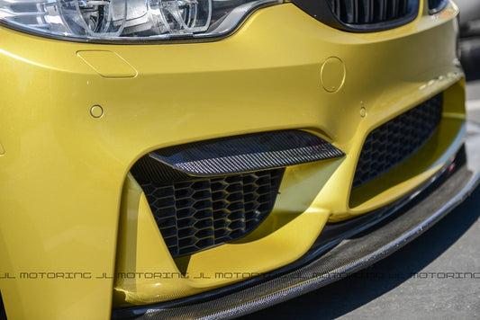 BMW F80 F82 F83 M3 M4 Carbon Fiber Bumper Trims