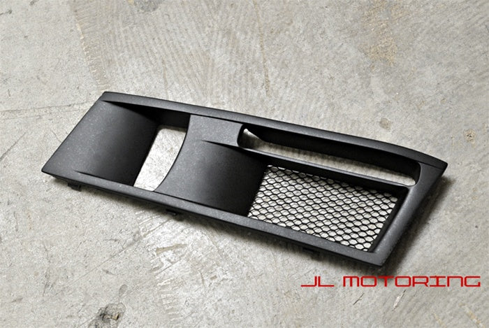 BMW F10 5 Series Fog Light Covers with LED Daytime Running Lights - JL Motoring