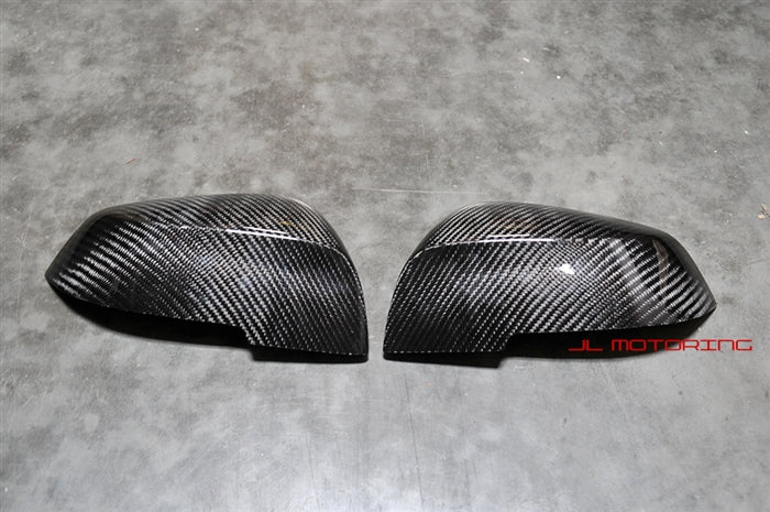 BMW F30 F31 3 Series Carbon Fiber Mirror Covers - JL Motoring
