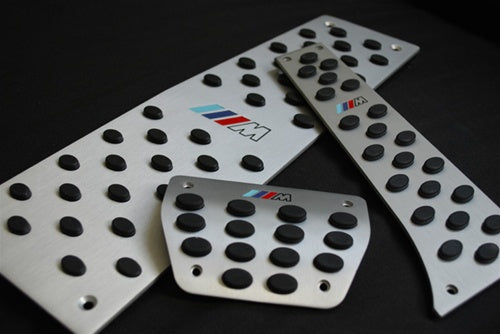 BMW Brushed Aluminum M Pedals - E60 E61 E63 E64