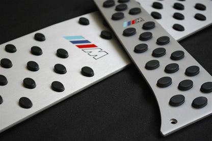 BMW Brushed Aluminum M Pedals - E60 E61 E63 E64