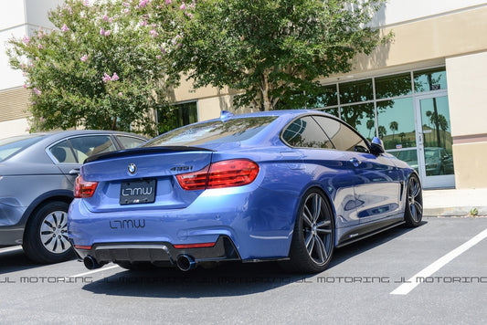 BMW F32 F33 F36 Performance Carbon Fiber Side Skirts