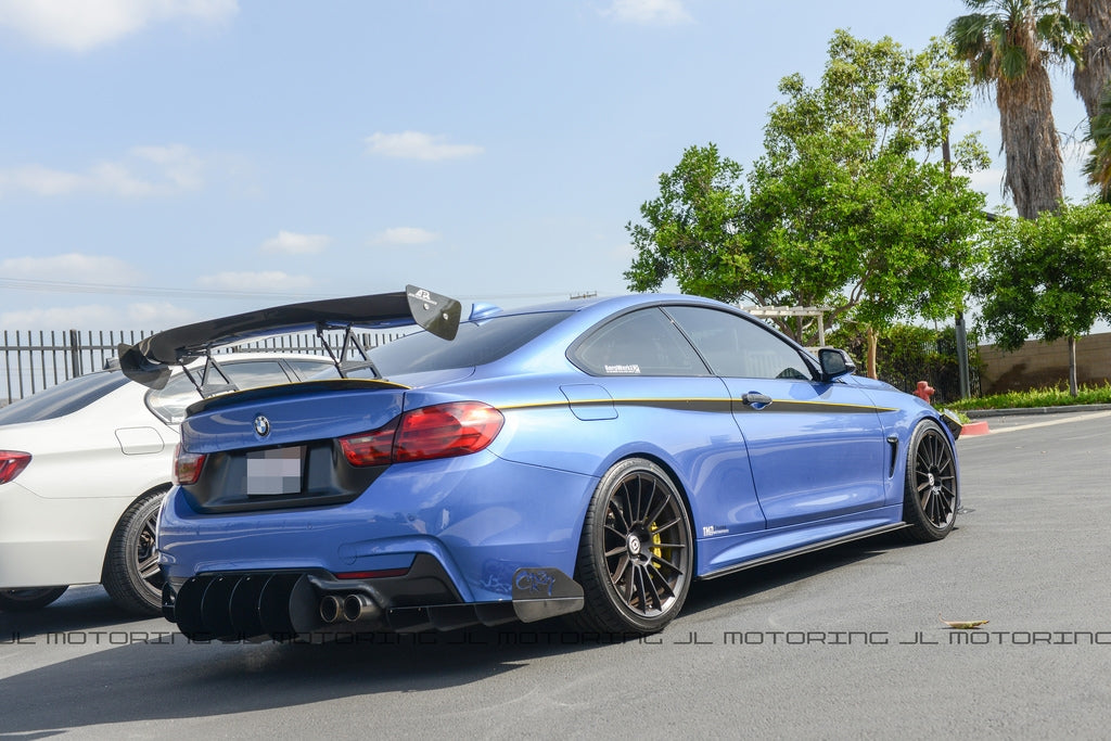 BMW F32 F33 F36 Performance Carbon Fiber Side Skirts