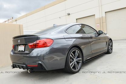 BMW F32 F33 F36 Performance Carbon Fiber Side Skirts