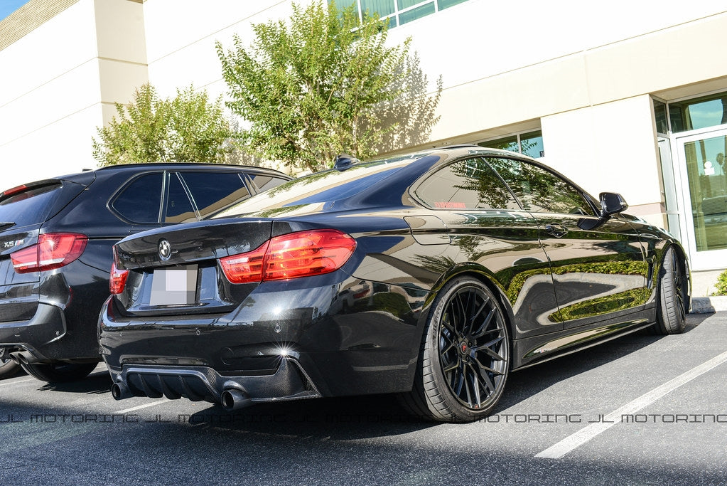 BMW F32 F33 F36 Performance Carbon Fiber Side Skirts